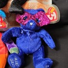 Ty Beanie Babies Halloween Mardi Gras Lot Of 5 Count Haunt Frankenteddy Mwmt 
