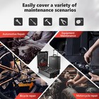 Tool Set Mechanics Tool Kit 909 Pcs Wrenches Socket With Trolley Case Box Silver