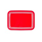 Tablecraft 1077r Grande Red 10-3 4 Platter Basket - Dozen 