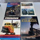 Lot Of Vintage Train Railroad Locomotive Hardcover Books - 9 Books