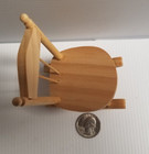 Wl-da Wood Rocking Chair Great For Doll House Tole Painting Arts   Crafts