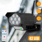 Solar Led Wall Light Motion Sensor Street Yard Outdoor Security Lamp Fake Camera