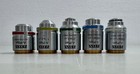 Zeiss A-plan Microscope Objective Set     5 Pieces     5     10     20     40     100  