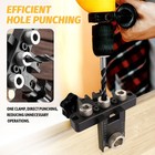 3 In 1 Dowel Jig Drill Kit Self Centering Doweling Jig Adjustable Drilling Width