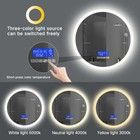 Led Lighted Wall Mounted Frameless Smart Bluetooth Music Call Bathroom Mirror