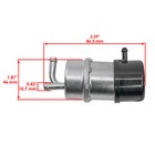 Fuel Pump For Honda Trx350d Trx 350d Fourtrax Foreman 4x4 1987 1988 1989