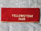 Vintage Yellowstone Park Souvenir Felt Hat Old Faithful Great Falls