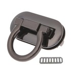 Metal Clasp Turn Lock Twist Locks For Diy Handbag Craft Bag Purse Hardware  