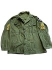 Us Army Shirt Jacket Og 107 50s Korean War Era Sergeant Major 2nd Infantry Large