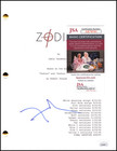 David Fincher Signed Autograph Zodiac Full Movie Script Screenplay W  Jsa Coa