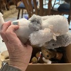 Vtg Dakin 1978 Poodles Plush 2 Hugging Puppy Dogs Gray White Lot Stuffed Animals