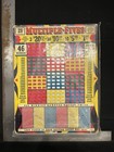Vintage Multiple Fives Punch Board Gambling Game Carnival Trade Stimulator 25  