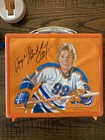 Rare Vintage Gretzky Aladdin Orange Border Lunch Box thermos Early Oilers 1980s