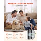 Uimoso Permanent Washable Electrostatic Furnace Ac Air Filter Merv 8 20x25 