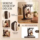 Jesus On Swing Figurine Christian Desk Ornament John 14 6 Home Office Decor Gift