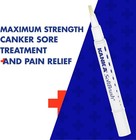 Kank-a Mouth Pain Gel  Fast-acting Pain Relief With Soft Brush  0 07 Oz