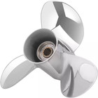 Hot  11 1 8 X 14 Stainless Steel Boat Propeller Fit Yamaha 40-60hp 13 Spline Rh