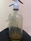 Vintage Antique 1930s Seltzer Water Bottle Glass Bar Great D  cor