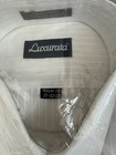 Vtg Sears Luxurata White Dress Shirt Nos 17 32 33 Perma Press Korea Ls Reg Cut