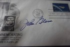 John Glenn Usa Nasa Astronaut Senator Autographed First Day Cover Psa Slabbed