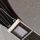 Solid Electric Guitar Stainless Rounded Fret Edge Bone Nut Burgundy Fast Ship
