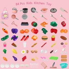 Kids Kitchen Toy Accessories Playset Pretend Cooking Play Pots Pans    
