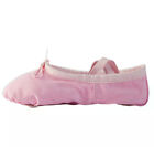 Ballet Dance Shoes Canvas Pink Color Slipper Kids   Adult On Sale
