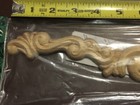 Embossed Wood Applique - Onlay- 13 5 8  X 2 3 8  X 1 4  -  716 - Decor furniture