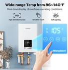 14kw Tankless Water Heater Electric On-demand Instant Hot Water For Whole House