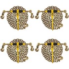Knox Chain And Binder Kit 3 8in-1 2in  G70 Chains Ratchet Load Binders 9200lbs
