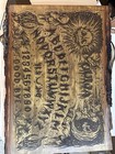 Wooden  Ouija Board   Planchette Handmade Wood Spirit Board  Made On Live Wood