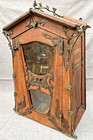 Large Antique German Jugendstil Cabinet Early 1900 s Signed Art Nouveau