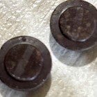 16  Early Bakelite Buttons Brown Matching