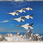 United States Air Force Thunderbirds 1999 Photo Poster Team Signatures Usaf 