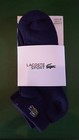 Lacoste Sport Unisex Printed Crocodile Stretch Cotton Low-cut Socks Navy Ra2089