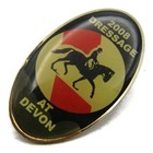 2008 Dressage At Devon Horse Show Equestrian Pinback Button Badge Souvenir Pin