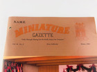 N a m e  Miniature Gazette Magazine Quarterly Winter 1985 Vol  14  No  2