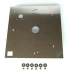 Linn Lp-12 Top Plate  Upgrade Vinyl Passion Orpheus Brushed Stainless Finish 