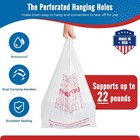 2000 Thank You T-shirt Bags 12  X 6 5  X 21   Plastic Grocery Shopping Bags