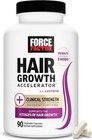Force Factor Hair Multivitamin 90 Caps Biotin Lustriva Hair Skin Nails Men Women