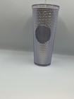 Starbucks Holiday 2019 Silver Studded Diamond Cold Cup Tumbler 24 Oz Venti