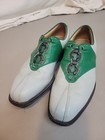 Footjoy Icon Men s Golf Shoe 10 1 2 Light Green dark Green Slip On -free S h