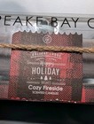 Chesapeake Bay Candle 6 Rustic Cozy Fireside 2  Square Glass Votives Christmas 