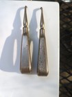 2 Vintage Dental Tools Used  Dental Elevators Unusual Handle