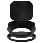 Square Metal Lens Hood Universal Retro Reduce Light For Fujifilm Leica Camera