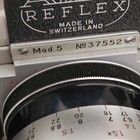 Vintage Alpa Reflex Model 5 35 Mm Camera W  Leather Case Original Box F 2 8 Lens