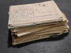 Huge Lot 120  Pcs Ww2 German Officers Feldpost Mail Letters Covers Postcards