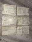 Lot 6 Vintage Sewing Patterns 1950s 1940s Size 16  Waist 28 Mccalls  Simplicity