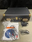 Vinyl Record Player Bluetooth Turntable 3-speed Suitcase Portable Vintage Belt-d