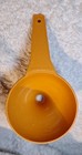 Vtg Tupperware Orange Funnel 1227  hershey Kiss  70 s Sturdy 